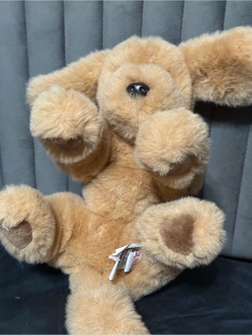 Vintage 1985 GUND Muttsy Puppy Dog Plush #1360 14”